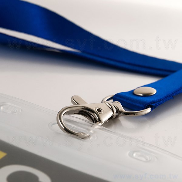識別證帶-寬1.5cm龍蝦扣頭識別證帶-可單色/雙色印刷-會展宣傳禮贈品